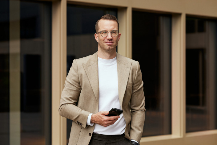 Businessportrait eines Beraters in Zürich
